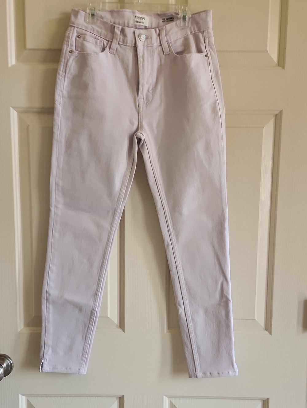 Kensie Light Lavender Skinny Jeans